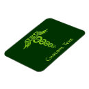 Recherche de noeud irlandais magnets Vert