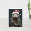 Zoek naar otter kerstkaarten Prettige feestdagen