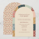 Recherche de tissu invitations Mother to be