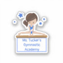 Recherche de de gymnastique autocollants Poutre