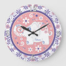 Recherche de elephant horloges Floral