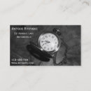 Recherche de revendeurs cartes visite Antiquités