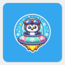 Recherche de pingouin kawaii autocollants Manchot de dessin animé