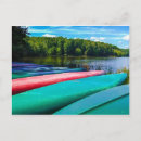 Recherche de canoë cartes postales Lac
