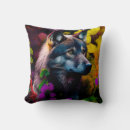 Recherche de loup de enfant coussins Animal