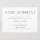 Recherche de moderne mariage annonce Noir et blanc