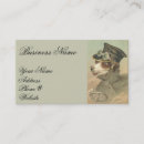Recherche de chien vintage cartes visite Rétro