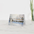 Recherche de paysage monet vœux cartes Neige