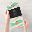 Recherche de formes géométriques invitations Coloré