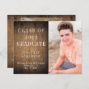 Recherche de wood graduation invitations Diplôme d'études secondaires