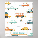 Recherche de voiture bleue posters Pour enfants
