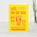 Recherche de messages positifs vœux cartes Typographie