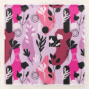 Recherche de botanique dessous de verres Rose