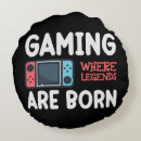 Recherche de console jeu de coussins Geek