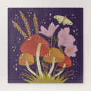 Recherche de champignon puzzles Tabouret