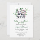 Recherche de panda mignon invitations Blanc