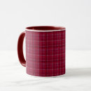 Recherche de flanelle classiques tasses Rouge