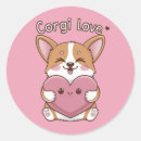 Recherche de corgi dog autocollants Drôle
