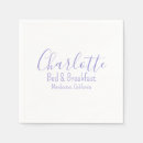 Zoek naar paars en wit servetten Modern