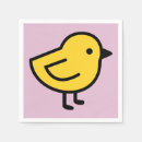Recherche de poulet serviettes Jaune