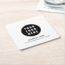 Recherche de marketing dessous de verres Logo de l'entreprise