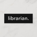 Zoek naar bibliotheken visitekaartjes Professioneel