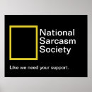 Recherche de sarcasm posters Société