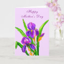 Recherche de beau pourpre vœux cartes Mother