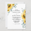 Recherche de tournesol mariage invitations Jaune