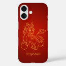 Recherche de dragon rouge iphone coques Nouvel an chinois