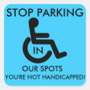 Zoek naar parkeren stickers Parkeerplaats