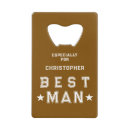 Zoek naar getuigen flessenopeners Best man