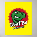 Recherche de dinosaur art kids posters T rex