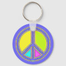 Zoek naar wereldvrede sleutelhangers Vrede op aarde