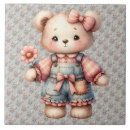 Recherche de ours mignons carreaux Pour elle