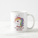 Recherche de citation licorne tasses Arc en ciel