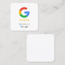 Recherche de révision cartes visite Lien de révision google