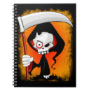 Recherche de faucheuse carnets Halloween