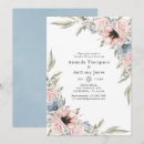 Recherche de bleu sérénité invitations Pastel