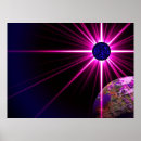 Recherche de flamme violette posters Abstrait