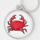 Recherche de crab porteclés Illustration