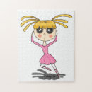 Recherche de ballerina puzzles Tutu