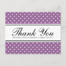 Recherche de lavender remerciements cartes Chic