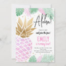 Recherche de aloha ananas invitations Fête tropicale