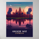 Recherche de angkor wat posters Vintage