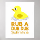 Recherche de canard en caoutchouc jaune posters Mignon
