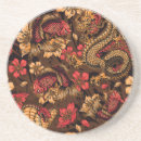 Zoek naar japans patroon onderzetters Naadloos