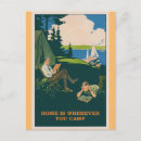 Recherche de camping vintage cartes postales Nature