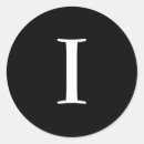 Recherche de monogramme i autocollants Lettre