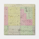 Recherche de lithographie refrigérateur magnets Townships